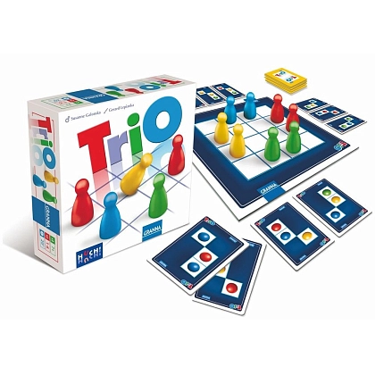 Настольная игра Трио (Trio), бренду Granna, для 1-6 гравців, час гри < 30мин. - 2 - KUBIX