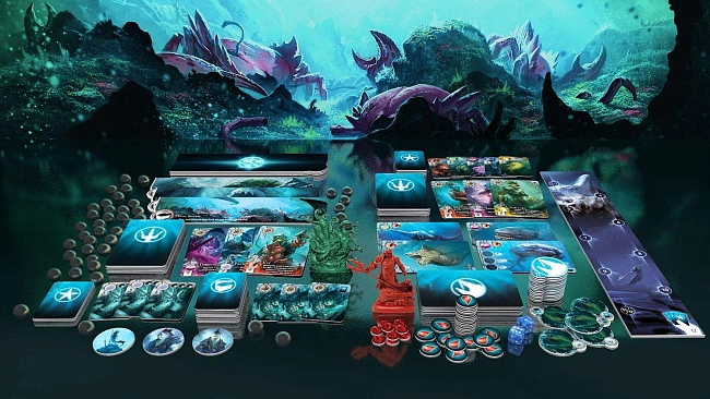 Настольная игра Бездна. Кракен и Левиафан (Abyss: Kraken & Leviathan), бренду IGAMES, для 2-4 гравців, час гри < 30мин. - 8 - KUBIX