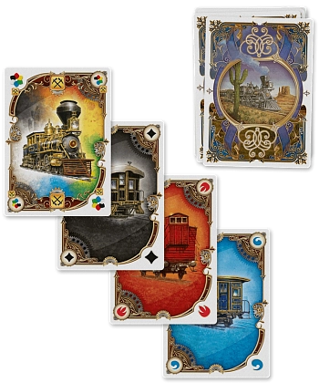 Настільна гра Квиток на Потяг: Легенди Заходу (Ticket to Ride: Legends of the West) (EN) , бренду Days of Wonder, для 2-5 гравців, час гри < 30хв. - 9 - KUBIX