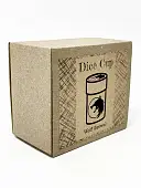 Миниатюра товара Стакан для кубиков Волк коричневый Dice Cup - 8