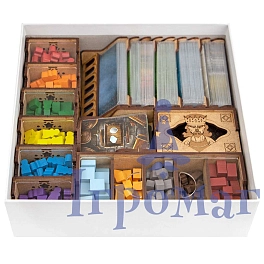 Органайзер для настольной игры Архитекторы Западного Королевства (Organizer for boardgame Architects of the West Kingdom) - KUBIX Органайзер для настольной игры Архитекторы Западного Королевства (Organizer for boardgame Architects of the West Kingdom)