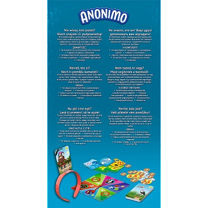 Настольная игра Аноним (Anonimo), бренду Tactic, для 3-4 гравців, час гри < 30мин. - 2 - KUBIX