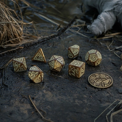 Набір кубиків The Witcher Dice Set. Crones - Weavess - 4 - KUBIX