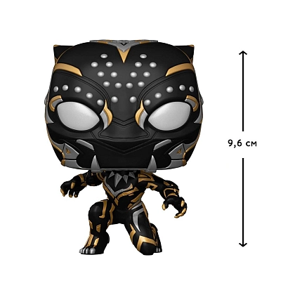Ігрова фігурка FUNKO POP! ЧОРНА ПАНТЕРА (Black Panther) Marvel. Wakanda Forever #1102, бренду Funko - 2 - KUBIX