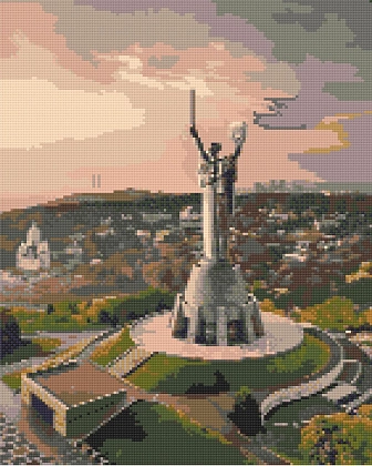 Алмазна мозаїка Батьківщина-мати (40х50 см), бренду Origami - KUBIX