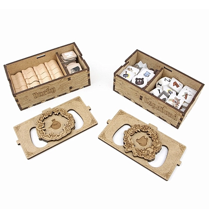 Органайзер для настольной игры Root + все дополнения (Root Board Game + All Expansions organizer), бренду Tower Rex - 4 - KUBIX