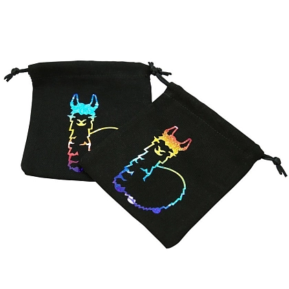 Мешочек Fabulous Llama Dice Bag, бренду Q-Workshop - 3 - KUBIX