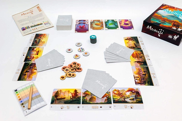 Настольная игра Momiji , бренду Fun Games Shop, для 1-4 гравців, час гри < 30мин. - 4 - KUBIX