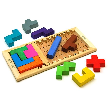 Настольная игра Katamino (Катаміно) (EN), бренду Gigamic, для 1-2 гравців, час гри < 30мин. - 6 - KUBIX