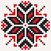 Картина по номерам Этнический орнамент (30х30 см)