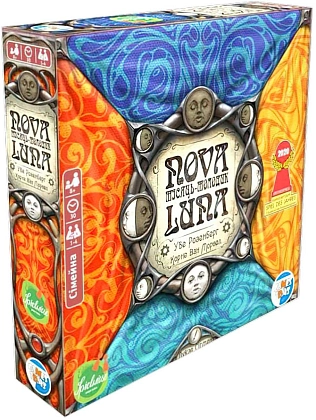 Настольная игра Луна-новичок (Nova Luna), бренду Games 7Days, для 1-4 гравців, час гри < 30мин. - KUBIX