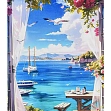 Миниатюра товара Алмазная мозаика Уголок спокойствия (40х50 см) - 1