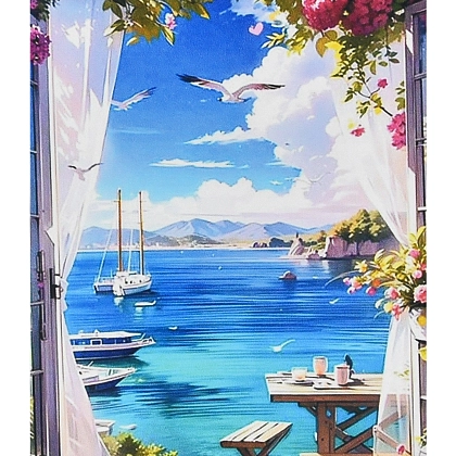 Алмазная мозаика Уголок спокойствия (40х50 см), бренду Strateg - KUBIX