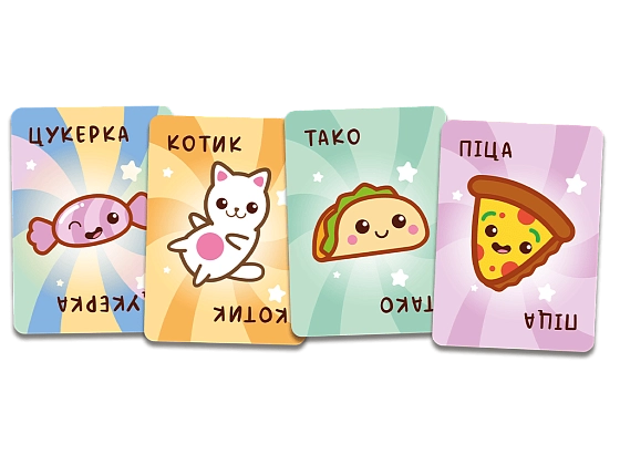 Настільна гра Тако Котик Піца, бренду Feelindigo, для 2-8 гравців, час гри < 30хв. - 3 - KUBIX