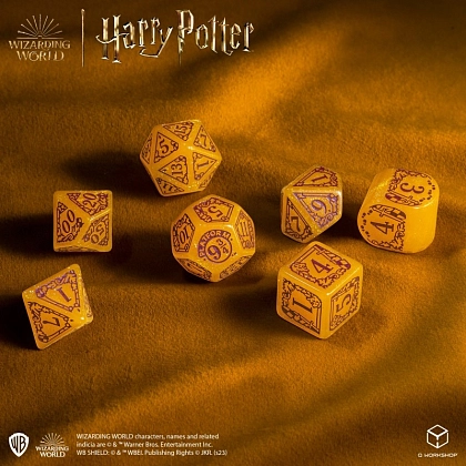 Купити Набор кубиков Harry Potter. Gryffindor Modern Dice Set - Gold - 2 - KUBIX Набор кубиков Harry Potter. Gryffindor Modern Dice Set - Gold - 2 - KUBIX