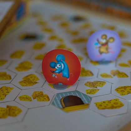 Настольная игра Мышиная суета, бренду Ранок, для 2-5 гравців, час гри < 30мин. - 2 - KUBIX