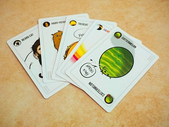 Настольная игра Взрывные котята (Exploding Kittens) (EN), бренду Exploding Kittens, для 2-5 гравців, час гри < 30мин. - 7 - KUBIX