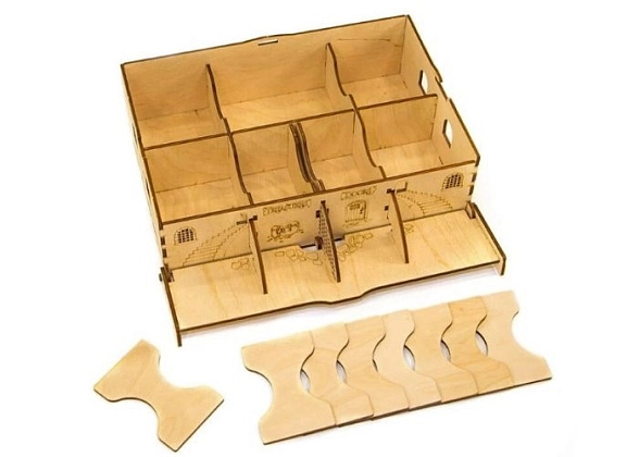 Органайзер для настольной игры Мunchkin (Organizer Box for boardgame Munchkin), бренду Tower Rex - 6 - KUBIX