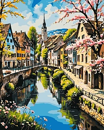 Картина по номерам Улички, ведущие к мечтам (40х50 см)