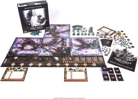 Настольная игра Темные Души: Намалеванный Мир Ариамиса (Dark Souls: The Board Game. Painted World of Ariamis) (EN), бренду Steamforged Games Ltd., для 1-3 гравців, час гри > 60мин. - 4 - KUBIX
