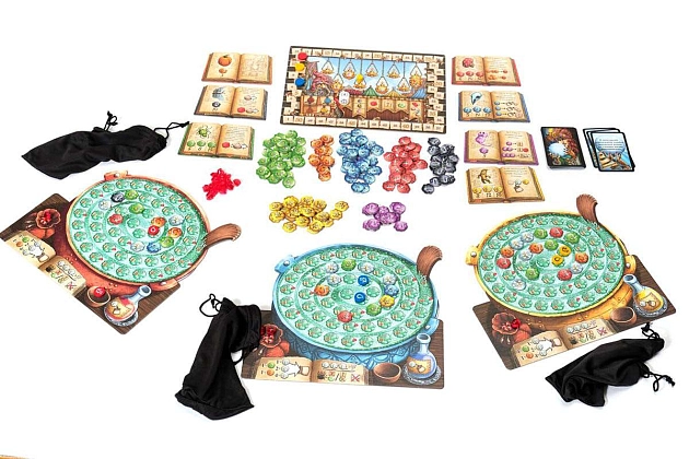 Настольная игра Прохиндеи Кведлинбурга (The Quacks of Quedlinburg), бренду YellowBox, для 2-4 гравців, час гри < 60мин. - 9 - KUBIX