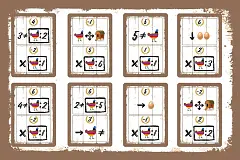Мініатюра товару Настільна гра Курочки (Hens) - 4