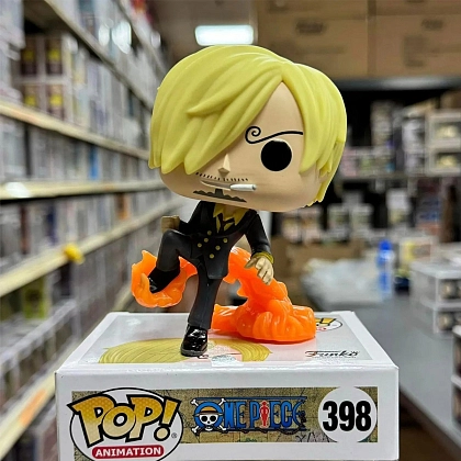 Ігрова фігурка FUNKO POP! САНДЖІ (Vinsmoke Sanji) One Piece #398, бренду Funko - 3 - KUBIX