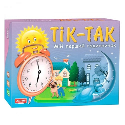 Настільна гра Тік-Так, для 1-4 гравців, час гри < 30хв. - KUBIX