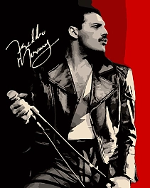 Картина за номерами Фредді Меркʼюрі (50х60 см)