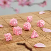 Мініатюра товару Набір кубиків Japanese Dice Set: Sweet Spring Memory - 2