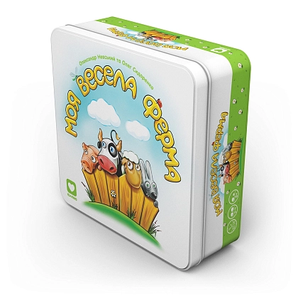 Настільна гра Моя Весела Ферма (My Happy Farm), бренду IGAMES, для 2-4 гравців, час гри < 60хв. - 2 - KUBIX