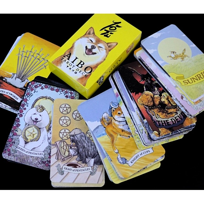 Карти ТАРО Собака Айбо (TARO cards Dog Aibo) - 2 - KUBIX