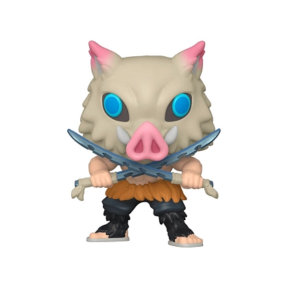 Ігрова фігурка FUNKO POP! ІНОСКЕ ХАШІБІРА З МЕЧЕМ (Inosuke Hashibira) Demon Slayer: #870, бренду Funko - KUBIX
