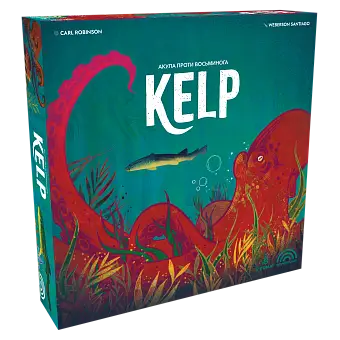 Настольная игра Kelp: Акула против Осьминога (Kelp: Shark vs Octopus)
