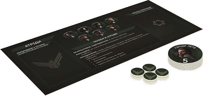 Настольная игра Дюна: Игра о войне и дипломатии (Dune: A Game of Conquest and Diplomacy), бренду Games 7Days, для 2-4 гравців, час гри < 30мин. - 4 - KUBIX