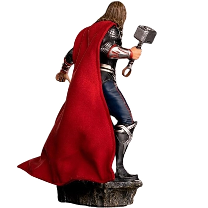 Статуэтка Тор. Битва за Нью-Йорк из фильма "Мстители" (MARVEL Thor. Battle of New York. Scale 1/10) - 4 - KUBIX
