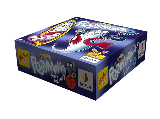 Настольная игра Привид Розумака, котра година? (Ghost Blitz: 5 to 12), бренду Rozum, для 2-8 гравців - 6 - KUBIX