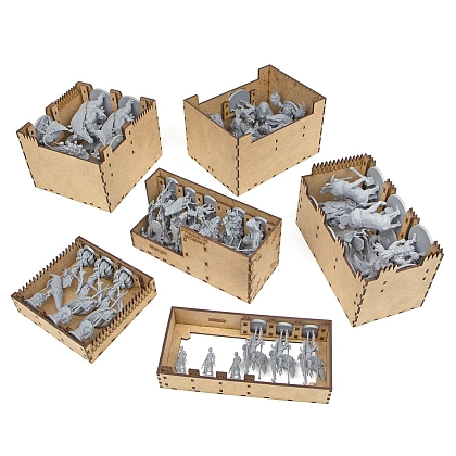 Органайзер для настільної гри Анкх: Боги Єгипту + доповнення (Organizer for boardgame Ankh: Gods of Egypt All In), бренду Tower Rex - 9 - KUBIX
