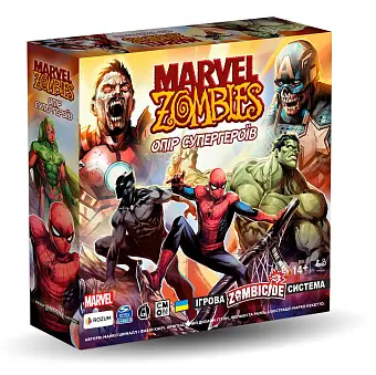 Настольная игра Marvel Zombies. Сопротивление супергероев (Marvel Zombies: Heroes' Resistance)