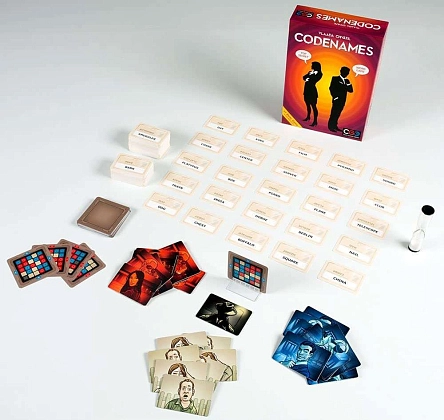 Настольная игра Кодовые Имена (Codenames) (EN), бренду Czech Games Edition, для 2-12 гравців, час гри < 30мин. - 2 - KUBIX