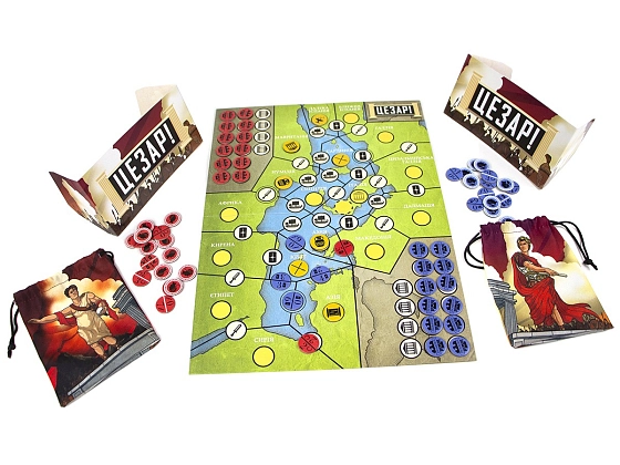Настільна гра Цезар! Підкоріть Рим за 20 хвилин (Caesar!: Seize Rome in 20 Minutes!), бренду Ігромаг, для 1-2 гравців, час гри < 30хв. - 6 - KUBIX