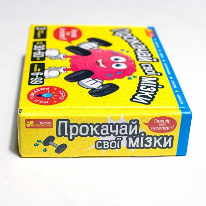 Настільна гра Прокачай cвої мізки, бренду Ранок, для 1-12 гравців, час гри < 30хв. - 7 - KUBIX