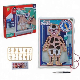Настольная игра Crazy Doctor (Безумный врач) (на батарейках) - KUBIX Настольная игра Crazy Doctor (Безумный врач) (на батарейках)