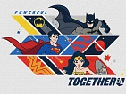 Мініатюра товару Картина по номерам Super Friends Powerful together (30х40 см) - 1