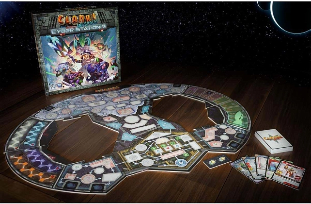Настольная игра Clank! In! Space! Киберстанция 11 (Clank! In! Space! Cyber Station 11) (EN), для 2-4 гравців, час гри < 60мин. - 2 - KUBIX