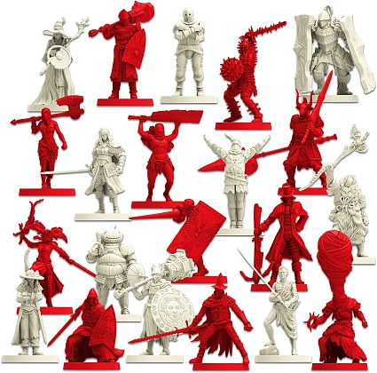 Настольная игра Темные души: Дополнение Привиды (Dark Souls: The Board Game. Phantoms Expansion) (EN), бренду Steamforged Games Ltd., для 1-4 гравців, час гри > 60мин. - 4 - KUBIX