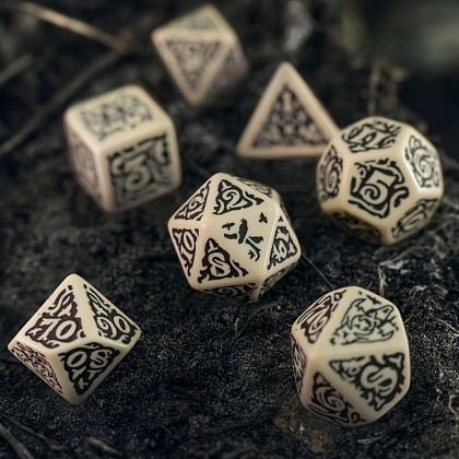 Набор кубиков The Witcher Dice Set. Leshen - Мастер Воронов - 4 - KUBIX