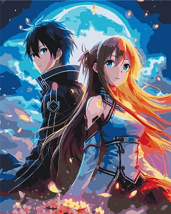 Картина по номерам Мастер меча (40х50 см), бренду Origami - KUBIX