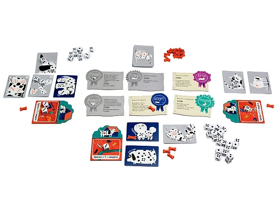 Настольная игра Крапки (Spots), бренду Игромаг, для 1-4 гравців, час гри < 30мин. - 7 - KUBIX