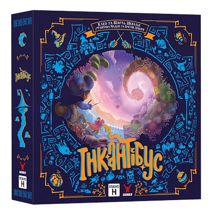 Настольная игра Инкантибус (Incantibus), бренду Geekach Games, для 2-4 гравців, час гри < 30мин. - KUBIX